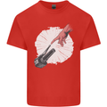Creation Biker Motorbike Motorcycle Funny Kids T-Shirt Childrens Red