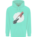 Creation Biker Motorbike Motorcycle Funny Mens 80% Cotton Hoodie Peppermint