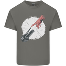 Creation Biker Motorbike Motorcycle Funny Mens Cotton T-Shirt Tee Top Charcoal