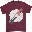 Creation Biker Motorbike Motorcycle Funny Mens T-Shirt 100% Cotton Maroon