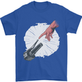 Creation Biker Motorbike Motorcycle Funny Mens T-Shirt 100% Cotton Royal Blue