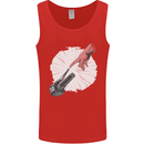 Creation Biker Motorbike Motorcycle Funny Mens Vest Tank Top Red