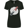 Creation Biker Motorbike Motorcycle Funny Womens Wider Cut T-Shirt Black