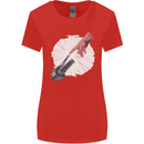 Creation Biker Motorbike Motorcycle Funny Womens Wider Cut T-Shirt Red