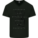 Creators Destroyers Obscure Makabra, Skull Mens V-Neck Cotton T-Shirt Black