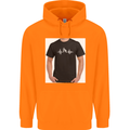 Cricket Pulse Childrens Kids Hoodie Orange