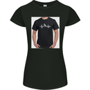 Cricket Pulse Womens Petite Cut T-Shirt Black