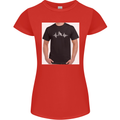 Cricket Pulse Womens Petite Cut T-Shirt Red