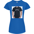 Cricket Pulse Womens Petite Cut T-Shirt Royal Blue