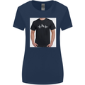 Cricket Pulse Womens Wider Cut T-Shirt Navy Blue