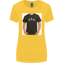 Cricket Pulse Womens Wider Cut T-Shirt Yellow