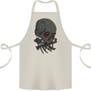 Crying Blood Skull Cotton Apron 100% Organic Natural
