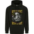 Crypto Keep it Secret Wizard Bitcoin Childrens Kids Hoodie Black