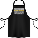 Crypto Workers Funny New York Parody Bitcoin Cotton Apron 100% Organic Black