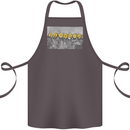 Crypto Workers Funny New York Parody Bitcoin Cotton Apron 100% Organic Dark Grey