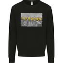 Crypto Workers Funny New York Parody Bitcoin Kids Sweatshirt Jumper Black