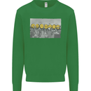 Crypto Workers Funny New York Parody Bitcoin Kids Sweatshirt Jumper Irish Green