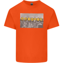 Crypto Workers Funny New York Parody Bitcoin Kids T-Shirt Childrens Orange