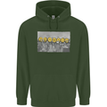 Crypto Workers Funny New York Parody Bitcoin Mens 80% Cotton Hoodie Forest Green