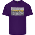 Crypto Workers Funny New York Parody Bitcoin Mens Cotton T-Shirt Tee Top Purple