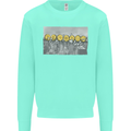 Crypto Workers Funny New York Parody Bitcoin Mens Sweatshirt Jumper Peppermint