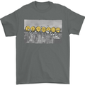 Crypto Workers Funny New York Parody Bitcoin Mens T-Shirt 100% Cotton Charcoal