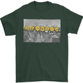 Crypto Workers Funny New York Parody Bitcoin Mens T-Shirt 100% Cotton Forest Green