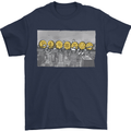 Crypto Workers Funny New York Parody Bitcoin Mens T-Shirt 100% Cotton Navy Blue