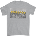 Crypto Workers Funny New York Parody Bitcoin Mens T-Shirt 100% Cotton Sports Grey