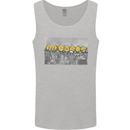 Crypto Workers Funny New York Parody Bitcoin Mens Vest Tank Top Sports Grey