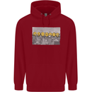 Crypto Workers New York Parody Funny Bitcoin Childrens Kids Hoodie Red