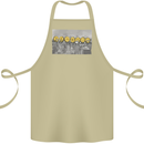 Crypto Workers New York Parody Funny Bitcoin Cotton Apron 100% Organic Khaki