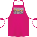 Crypto Workers New York Parody Funny Bitcoin Cotton Apron 100% Organic Pink
