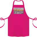 Crypto Workers New York Parody Funny Bitcoin Cotton Apron 100% Organic Pink