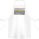 Crypto Workers New York Parody Funny Bitcoin Cotton Apron 100% Organic White