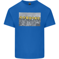 Crypto Workers New York Parody Funny Bitcoin Kids T-Shirt Childrens Royal Blue