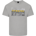 Crypto Workers New York Parody Funny Bitcoin Kids T-Shirt Childrens Sports Grey