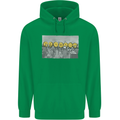 Crypto Workers New York Parody Funny Bitcoin Mens 80% Cotton Hoodie Irish Green