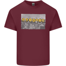 Crypto Workers New York Parody Funny Bitcoin Mens Cotton T-Shirt Tee Top Maroon