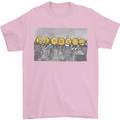 Crypto Workers New York Parody Funny Bitcoin Mens T-Shirt 100% Cotton Light Pink