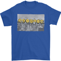 Crypto Workers New York Parody Funny Bitcoin Mens T-Shirt 100% Cotton Royal Blue