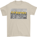 Crypto Workers New York Parody Funny Bitcoin Mens T-Shirt 100% Cotton Sand