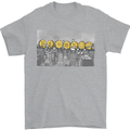 Crypto Workers New York Parody Funny Bitcoin Mens T-Shirt 100% Cotton Sports Grey