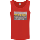 Crypto Workers New York Parody Funny Bitcoin Mens Vest Tank Top Red