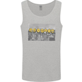 Crypto Workers New York Parody Funny Bitcoin Mens Vest Tank Top Sports Grey