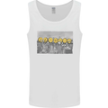 Crypto Workers New York Parody Funny Bitcoin Mens Vest Tank Top White
