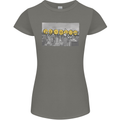 Crypto Workers New York Parody Funny Bitcoin Womens Petite Cut T-Shirt Charcoal