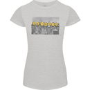 Crypto Workers New York Parody Funny Bitcoin Womens Petite Cut T-Shirt Sports Grey