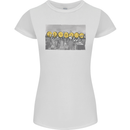 Crypto Workers New York Parody Funny Bitcoin Womens Petite Cut T-Shirt White