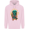 Cthulhu Believe in Me Octopus Kraken Skull Mens 80% Cotton Hoodie Light Pink